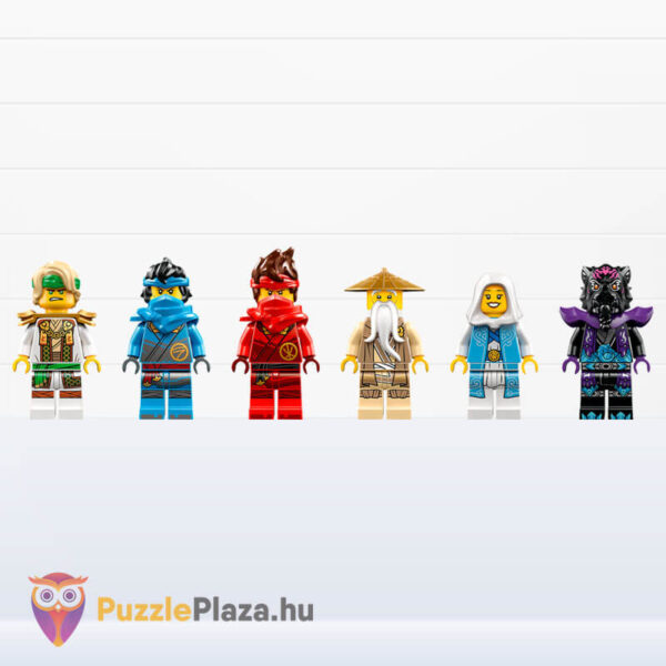 Lego Ninjago 71819: Sárkánykő Szentély figurái