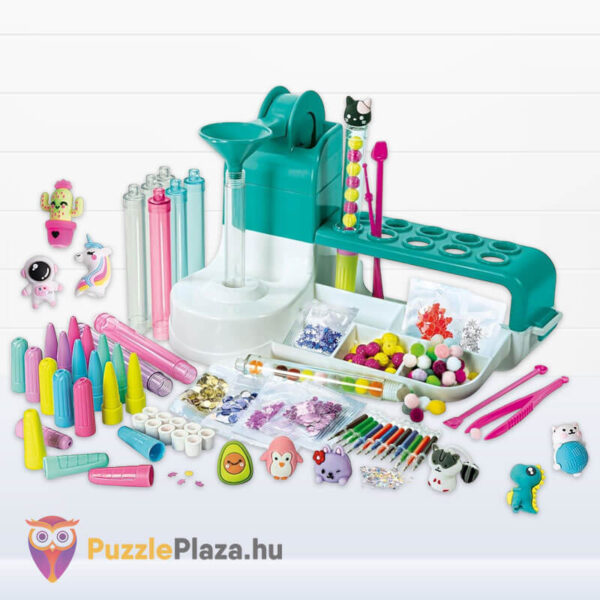 Tollkészítő laboratórium kreatív készlet elkészítve (Clementoni IDEA)