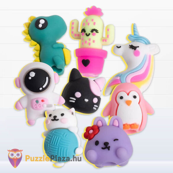 Tollkészítő laboratórium kreatív készlet figurái (Clementoni IDEA)