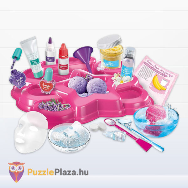 Tudomány és Játék: Szépségszalon készlet tartalma (Clementoni)