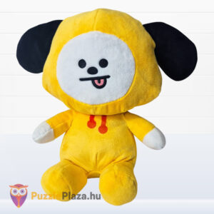 BT21: Chimmy, a sárga kapucnis kiskutya plüss, 26 cm (Jimin karaktere)