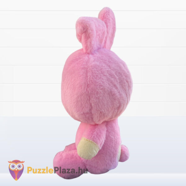 BT21: Cooky, a rózsaszín plüss nyúl, 26 cm, Jungkook karaktere oldalról
