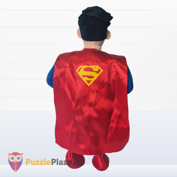 Superman plüssfigura hátulról (32 cm)