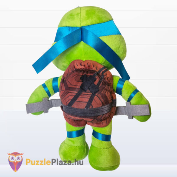 Tini nindzsa teknőcök: Leonardo plüss, kék maszkban, hátulról (30 cm)