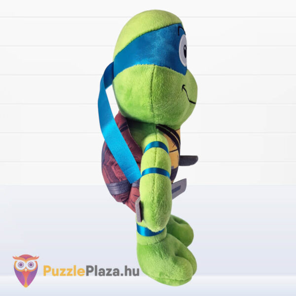 Tini nindzsa teknőcök: Leonardo plüss, kék maszkban, oldalról (30 cm)