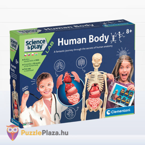 Az emberi test: tudományos anatómiai játék készlet (Clementoni)