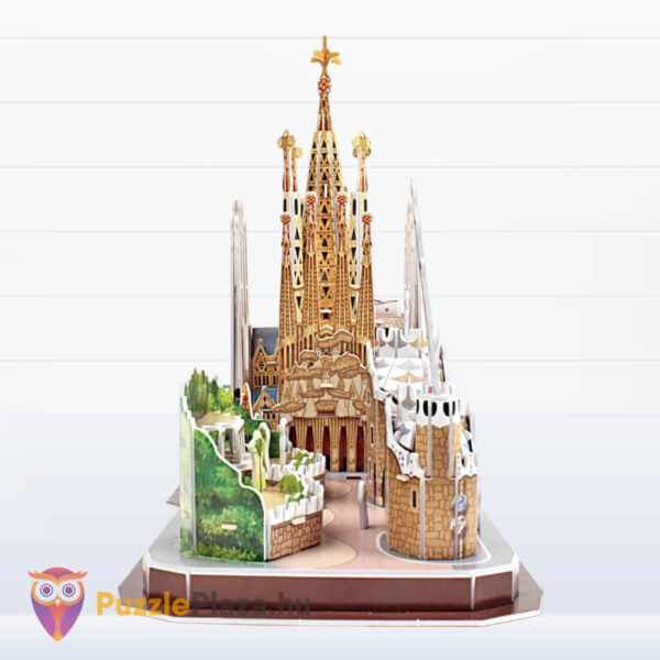Barcelona: 186 db-os 3D puzzle oldalról (CubicFun)
