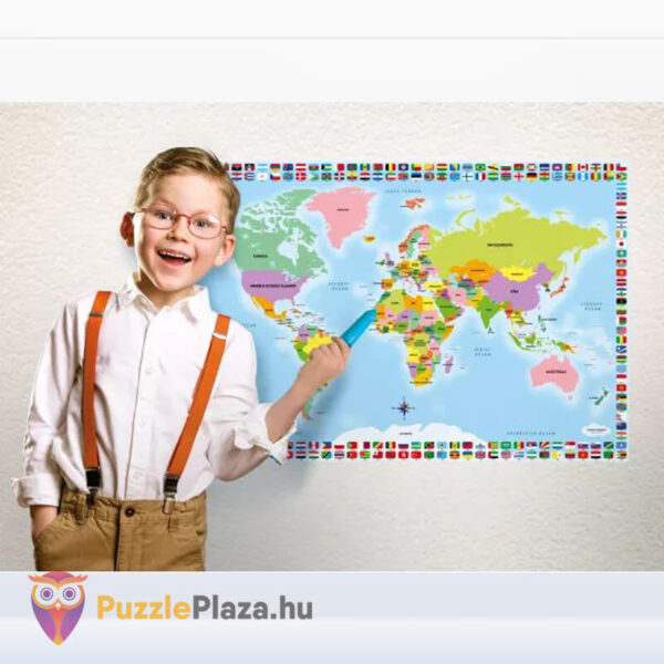 MyMap: Interaktív magyar nyelvű világtérkép PRO gyerekeknek