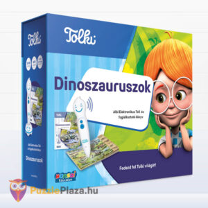 Tolki: Dinoszauruszok, Interaktív foglalkoztató könyv készlet, beszélő tollal