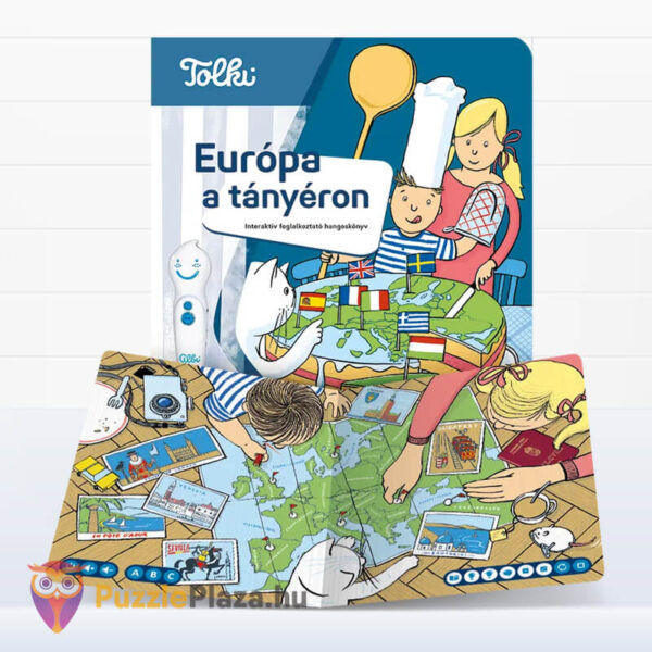 Tolki: Európa a tányéron, interaktív foglalkoztató hangoskönyv