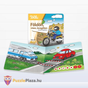 Tolki: Földön, vízen, levegőben, interaktív foglalkoztató hangoskönyv