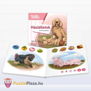 Tolki: Háziállatok, interaktív foglalkoztató hangoskönyv