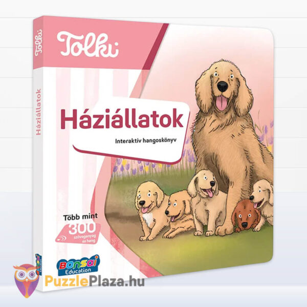 Tolki: Háziállatok, interaktív foglalkoztató hangoskönyv állítva