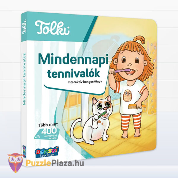 Tolki: Mindennapi tennivalók, interaktív foglalkoztató hangoskönyv állítva