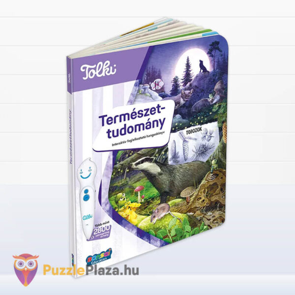 Tolki: Természettudomány, interaktív foglalkoztató hangoskönyv állítva