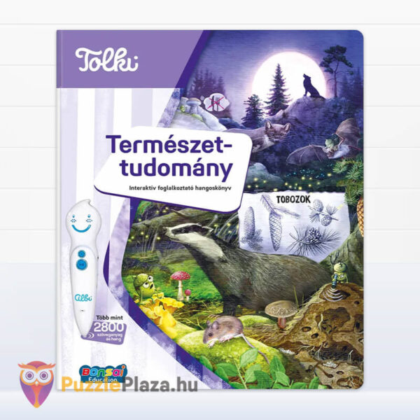 Tolki: Természettudomány, interaktív foglalkoztató hangoskönyv előről