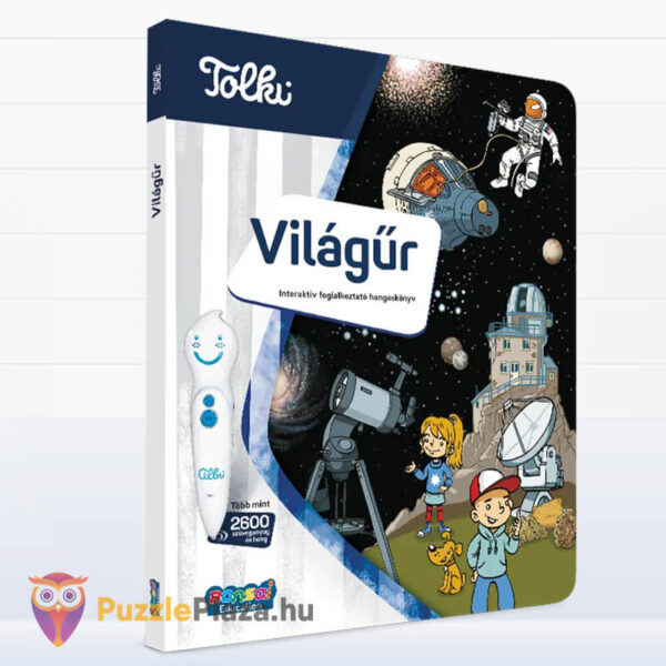 Tolki: Világűr, interaktív foglalkoztató hangoskönyv állítva