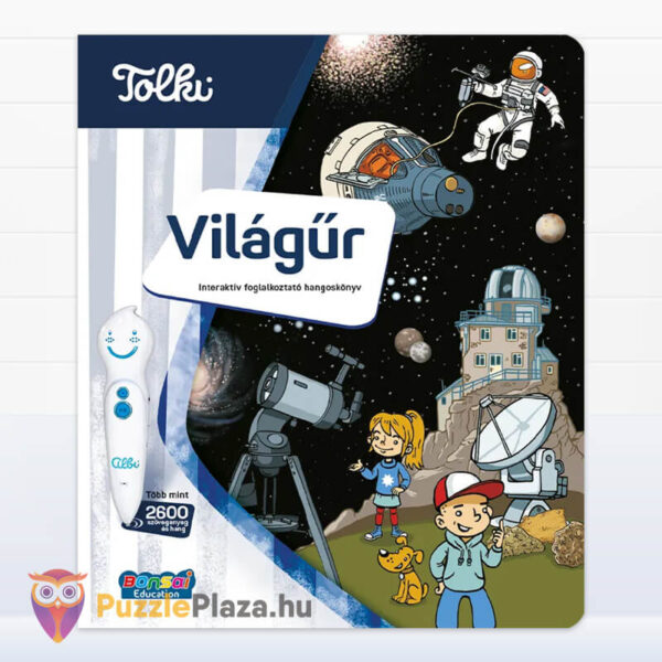 Tolki: Világűr, interaktív foglalkoztató hangoskönyv előről
