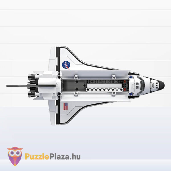 Tudomány és Játék: NASA űrsikló építőkészlet felülről (Clementoni)
