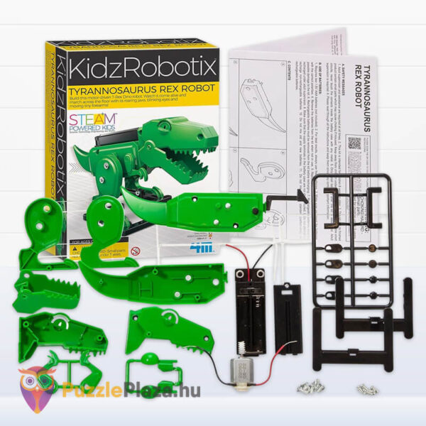 Tyrannosaurus Rex Robot, tudományos játék tartalma (4M)