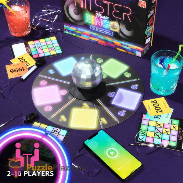 Hitster: Bingo társasjáték, 2-10 játékosnak