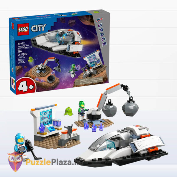 Lego City Space 60429: Űrhajó és aszteroidák felfedezése