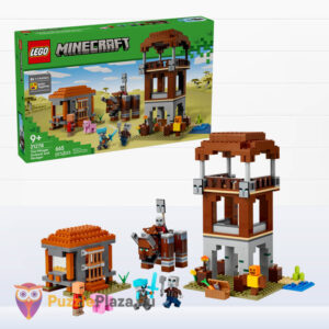 Lego Minecraft: A fosztogató őrtorony és a romboló (21278)