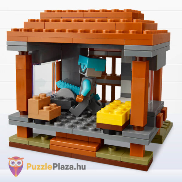 Lego Minecraft: A fosztogató őrtorony és a romboló részlete (21278)