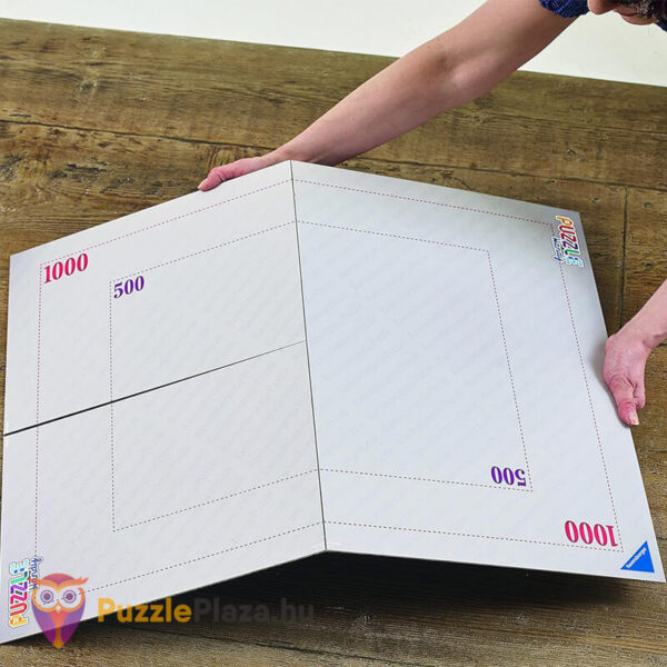 Összehajtható puzzle tábla összehajtva, 500-1000 db-os kirakóhoz (Ravensburger)
