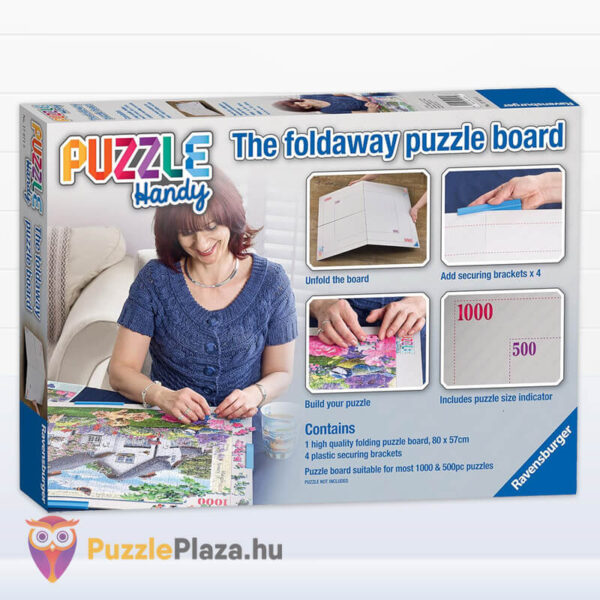 Összehajtható puzzle tábla, 500-1000 db-os kirakóhoz (Ravensburger)