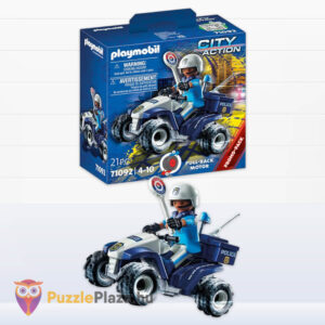 Playmobil: Lendkerekes rendőr Speed Quad (City Action, 71092)