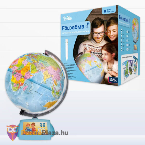 Tolki: Interaktív földgömb, készségfejlesztő játék