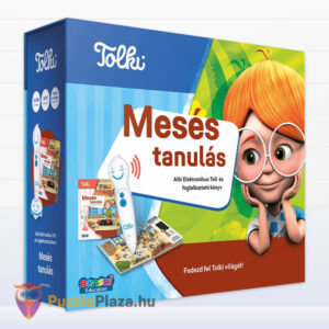 Tolki: Mesés tanulás, Interaktív foglalkoztató könyv készlet, beszélő tollal